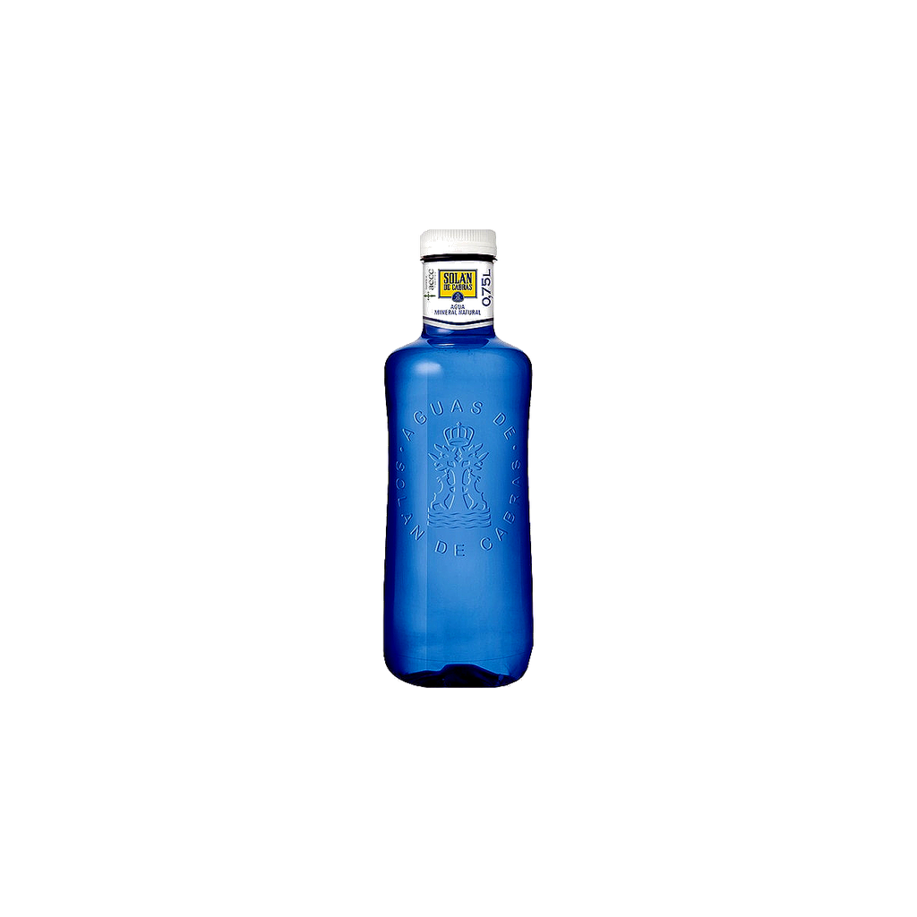 Agua Natural Solan de Cabras 750ML (Cristal)