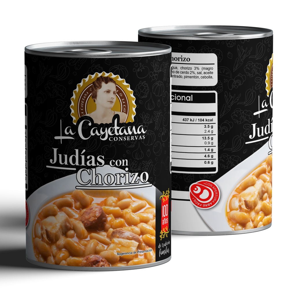 La Cayetana - Judías con Chorizo